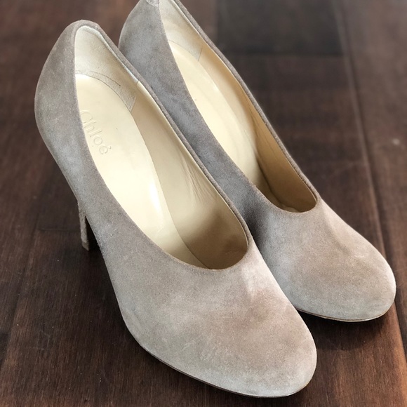 Chloé Suede Pumps - Picture 3 of 6
